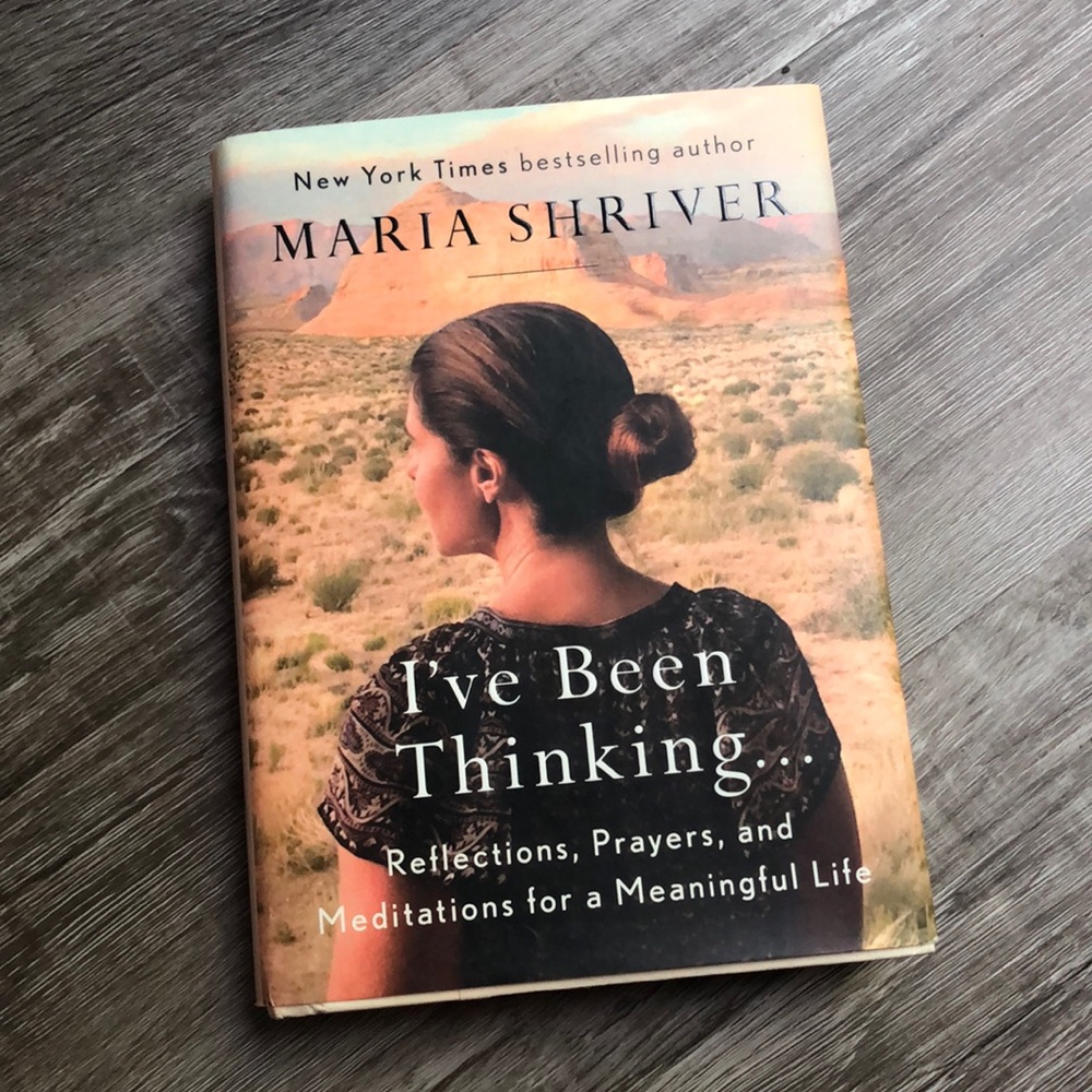 I’ve been thinking book